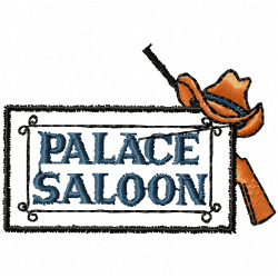 Cowboy And Hunter Embroidery Design 7 Cowboy And Hunter Embroidery Design 7